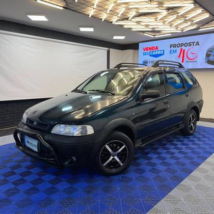 FIAT PALIO 1.8 MPI ADVENTURE WEEKEND 8V GASOLINA 4P MANUAL